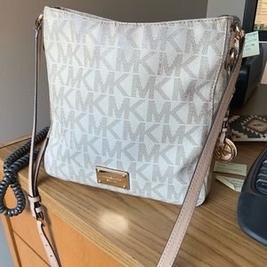 Michael Kors White Crossbody